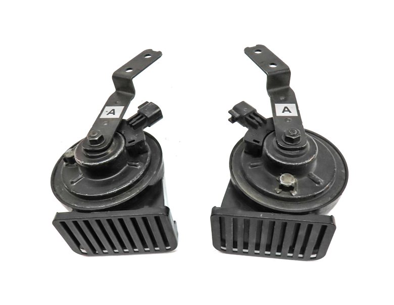 Thumbnail 4: 17-23 LAND ROVER DISCOVERY L462 FRONT HIGH LOW TONE HORN SPEAKER SET/2