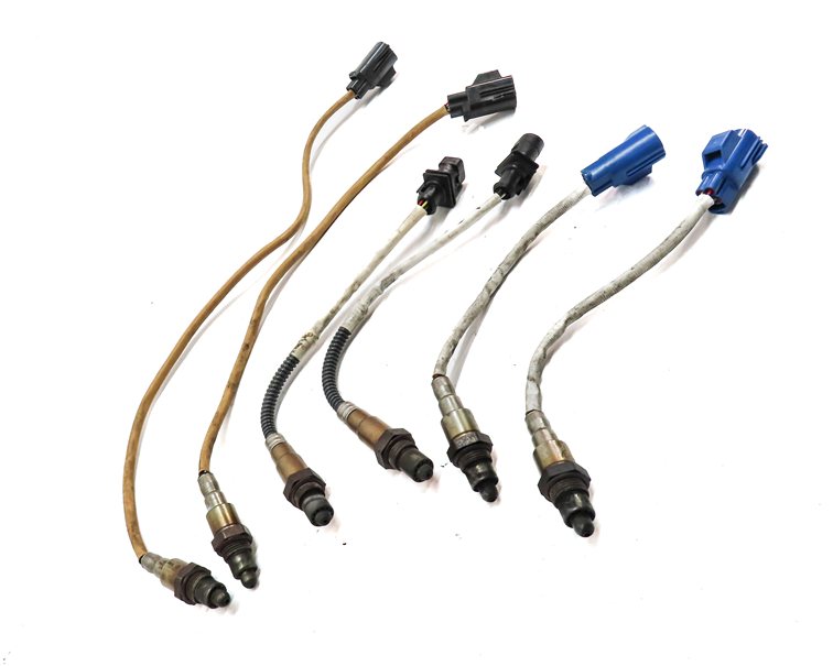 Thumbnail 3: 2017 LAND ROVER DISCOVERY (L462) 3.0L SUPER ENGINE OXYGEN O2 WIRE SENSOR SET/6