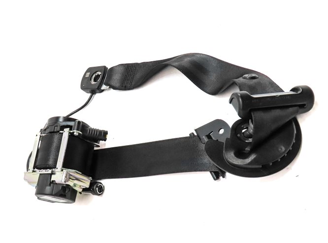 Thumbnail 4: 17-19 LAND ROVER DISCOVERY L462 FRONT RIGHT PASSENGER SEATBELT RETRACTOR (Black)