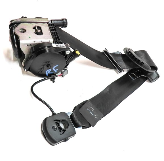 Thumbnail 6: 17-19 LAND ROVER DISCOVERY L462 FRONT RIGHT PASSENGER SEATBELT RETRACTOR (Black)
