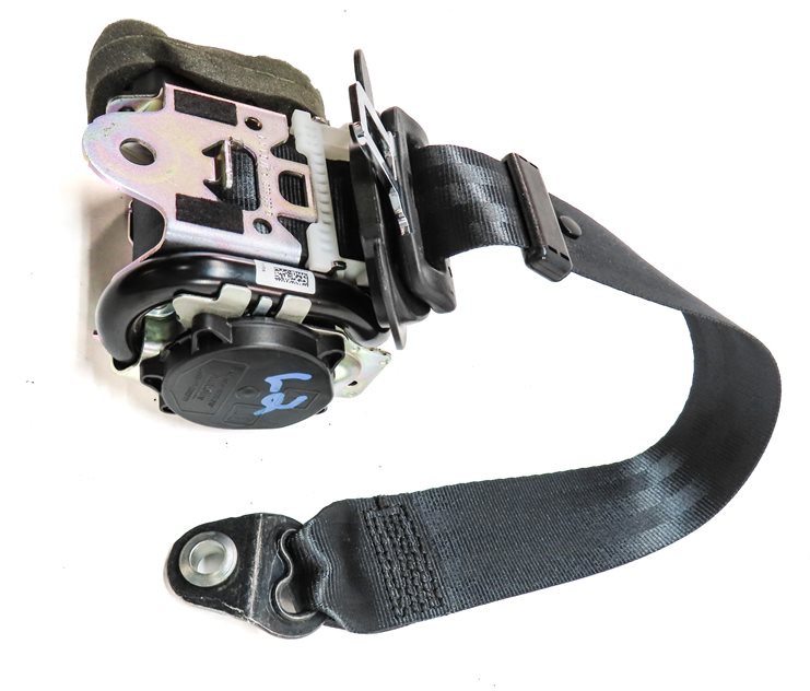 Thumbnail 5: 17 LAND ROVER DISCOVERY (L462) REAR 2ND ROW LEFT SEAT SEATBELT RETRACTOR (Black)