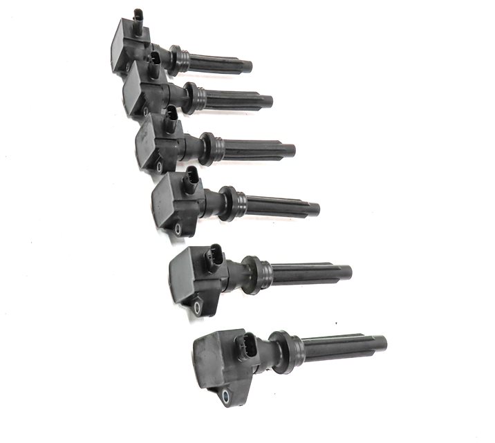 Thumbnail 3: 13-2020 JAGUAR FPACE FTYPE XE XF XJ XK RANGE ROVER SPORT LR4 IGNITION COIL SET 6
