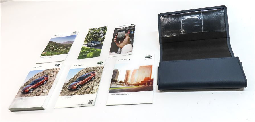 Thumbnail 2: 2017 LAND ROVER DISCOVERY (L462) 3.0L SUPER ENGINE OWNER'S MANUAL BOOKLET SET/7