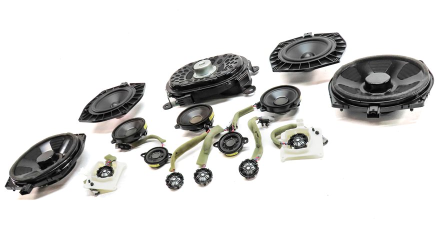 Thumbnail 2: 2017 LAND ROVER DISCOVERY (L462) RADIO STEREO AUDIO SOUND SYSTEM SPEAKER SET/15