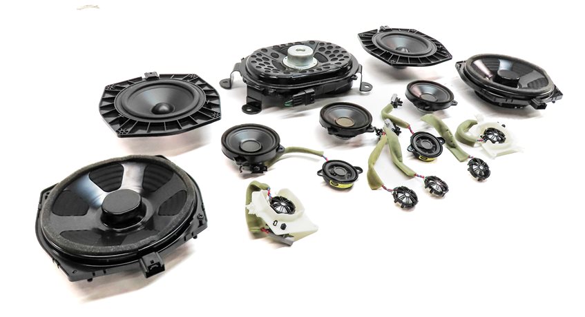 Thumbnail 3: 2017 LAND ROVER DISCOVERY (L462) RADIO STEREO AUDIO SOUND SYSTEM SPEAKER SET/15