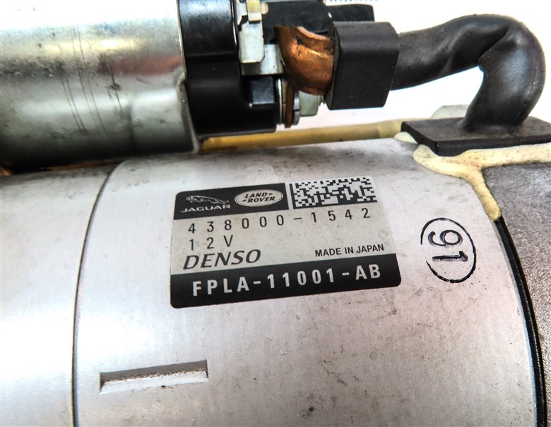 Thumbnail 7: 2015-2020 DISCOVERY RANGE ROVER SPORT (L405 L494 L462) ENGINE STARTER MOTOR