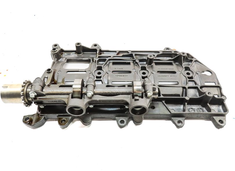 Thumbnail 5: 10-17 DISCOVERY LR4 ROVER SPORT L320 L494 L405 3.0L 5.0L OIL PAN BAFFLE TRAY