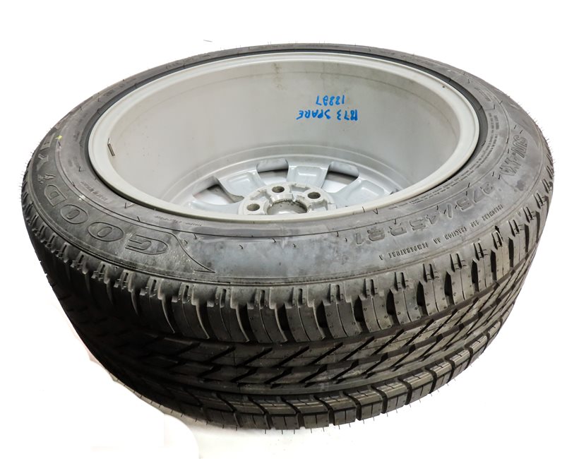 Thumbnail 2: 2017-2020 LAND ROVER DISCOVERY (L462) 21X9.5 9 SPOKE SILVER SPARE TIRE w/RIM