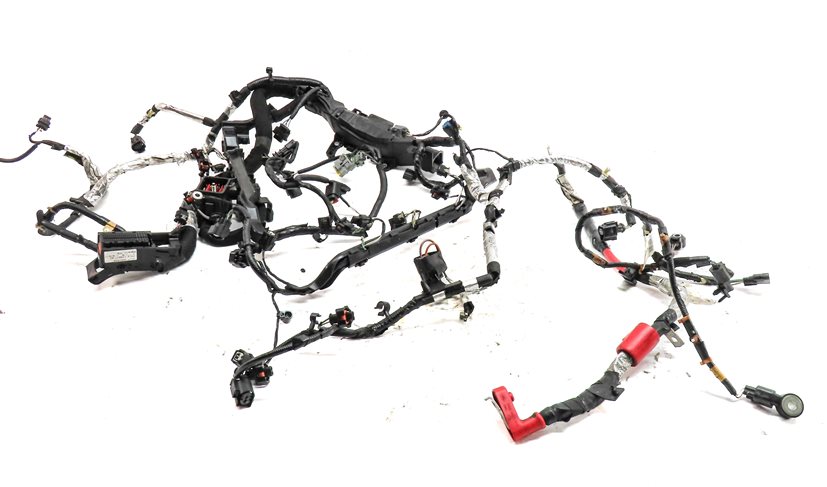 Thumbnail 1: 2017 LAND ROVER DISCOVERY (L462) 3.0L SUPER ENGINE MOTOR WIRE WIRING HARNESS