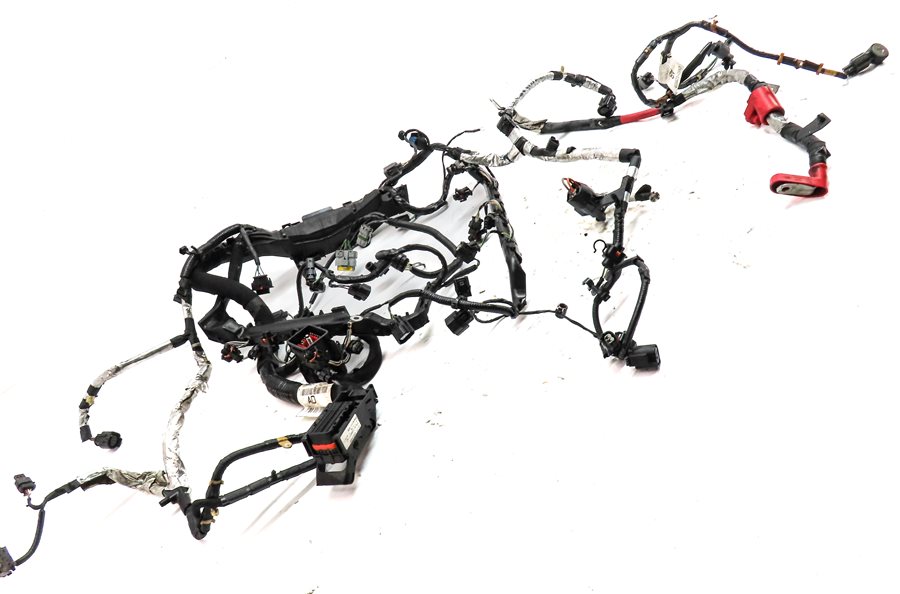Thumbnail 3: 2017 LAND ROVER DISCOVERY (L462) 3.0L SUPER ENGINE MOTOR WIRE WIRING HARNESS