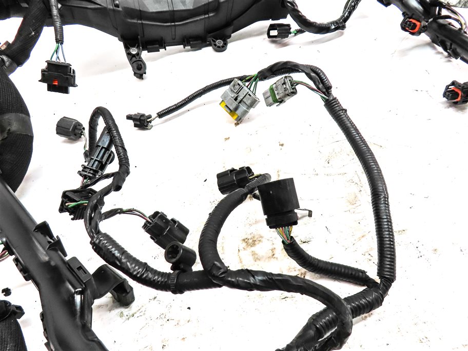 Thumbnail 7: 2017 LAND ROVER DISCOVERY (L462) 3.0L SUPER ENGINE MOTOR WIRE WIRING HARNESS
