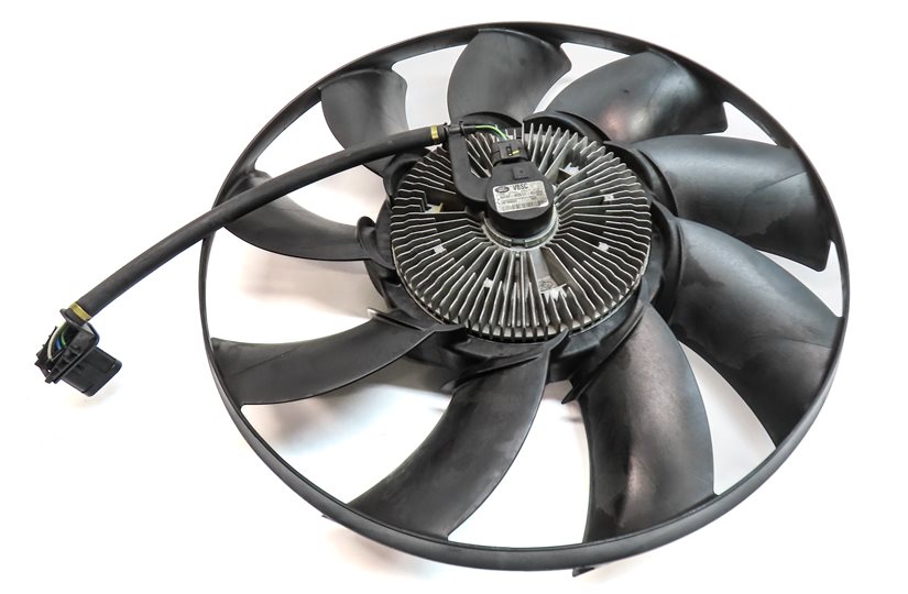 Thumbnail 7: 17-22 ROVER SPORT DEFENDER DISCOVERY RADIATOR COOLING FAN w/ SHROUD SUPPORT