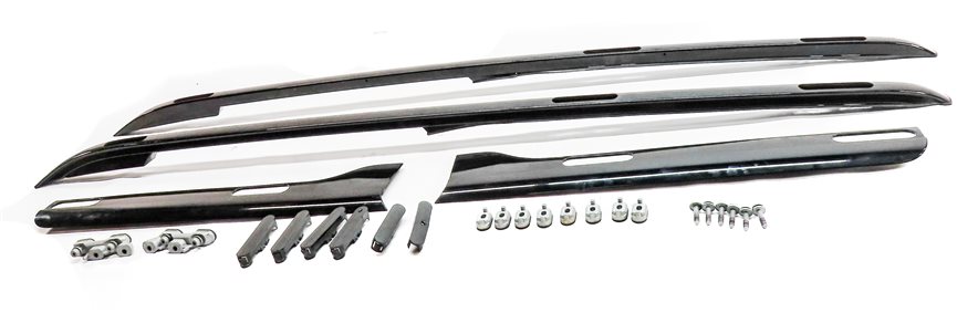Thumbnail 2: 2017 LAND ROVER DISCOVERY (L462) LUGGAGE CARGO ROOF RACK RAIL SET/4 (BLACK)