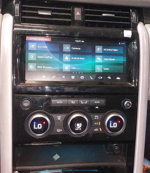 Thumbnail 2: 2017 LAND ROVER DISCOVERY (L462) FRONT HEAT AIR AC HVAC CLIMATE CONTROL PANEL