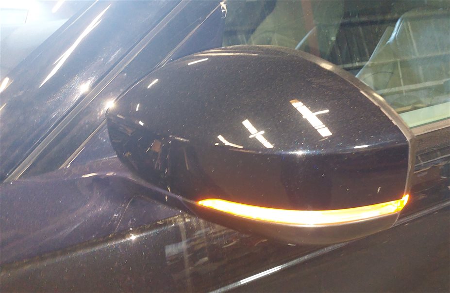Thumbnail 2: 17-18 ROVER DISCOVERY L462 LEFT PFOLD HEAT BLIND SPOT CAMERA DOOR MIRROR (Black)