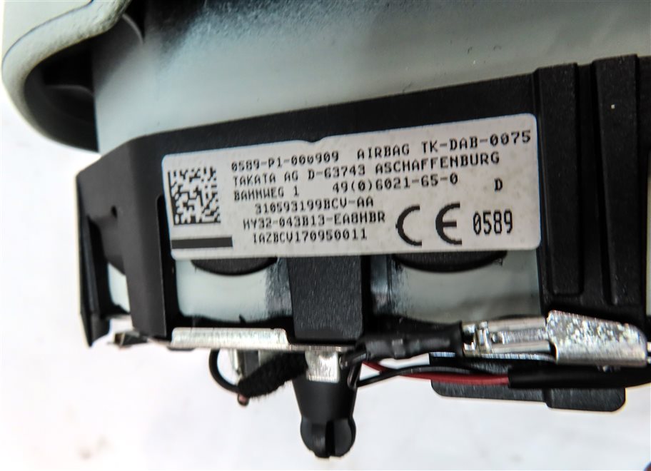Thumbnail 6: 17-20 LAND ROVER DISCOVERY L462 FRONT LEFT DRIVER STEERING WHEEL AIRBAG(Glacier)