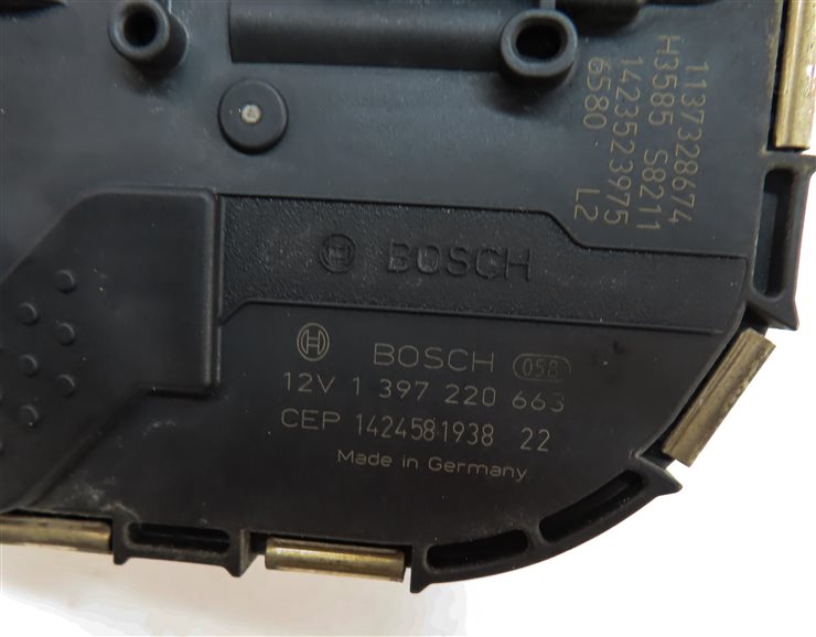 Thumbnail 7: 2015-2018 AUDI A3 S3 RS3 (8V) SEDAN / CONVERTIBLE FRONT WINDSHIELD WIPER MOTOR