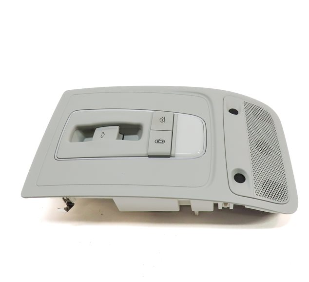 Thumbnail 3: 2015 AUDI A3 (8V) FRONT INTERIOR DOME MAP READING LIGHT LAMP w/SWITCHES (Gray)