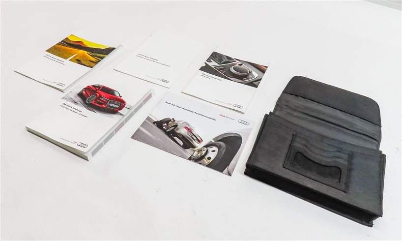 2015 AUDI A3 (8V) 2.0L (CNTC) ENGINE OWNER'S MANUAL BOOKLET SET w/ CASE