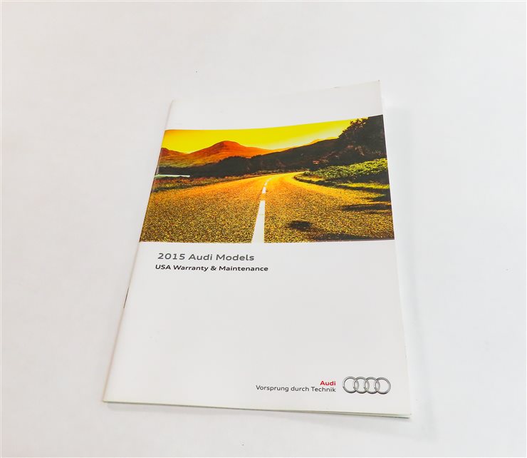 Thumbnail 5: 2015 AUDI A3 (8V) 2.0L (CNTC) ENGINE OWNER'S MANUAL BOOKLET SET w/ CASE