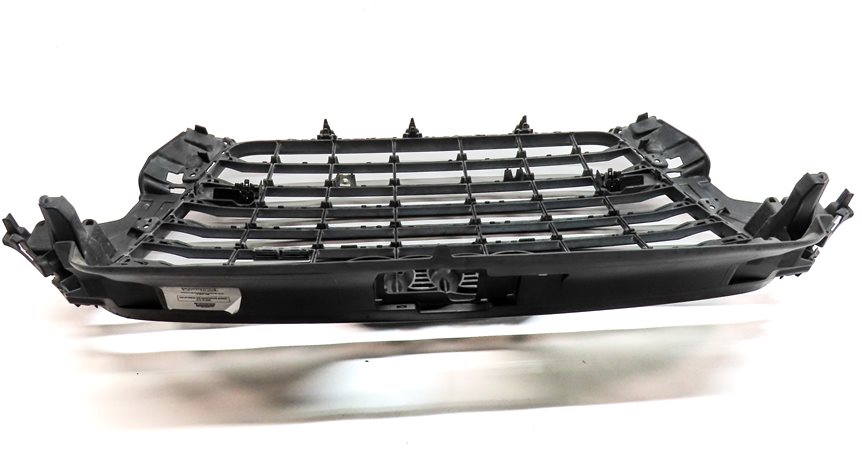 Thumbnail 7: 15-16 AUDI A3 (8V) FRONT CENTER PRIMARY HOOD GRILLE w/ EMBLEM (BLACK)