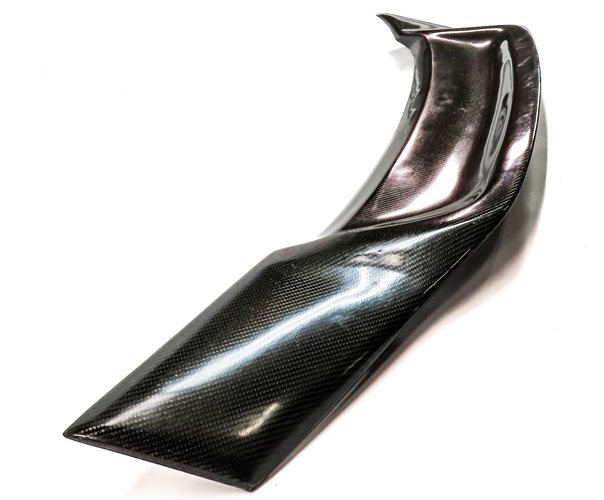 Thumbnail 4: 2015 AUDI A3 (8V) AFTERMARKET REAR TRUNK LID CARBON FIBER SPOILER WING TRIM
