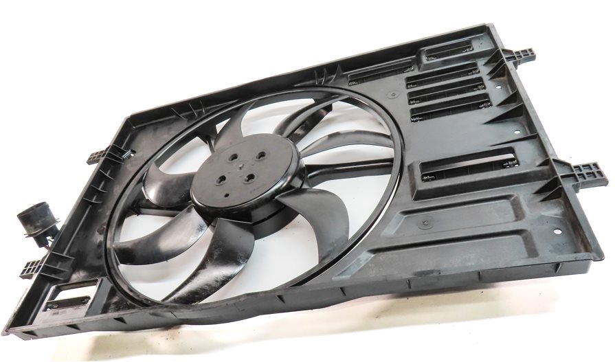 Thumbnail 3: 2015-2016 AUDI A3 (8V) 2.0L TURBO ENGINE - RADIATOR COOLING FAN ASSEMBLY