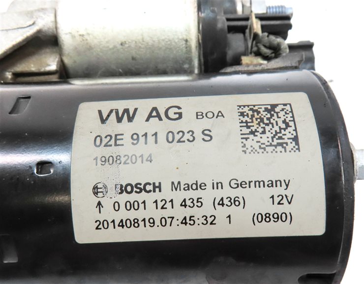 Thumbnail 9: 12-17 VW / AUDI A3 S3 TT (8V MK3) BEETLE GOLF JETTA 1.8T 2.0T STARTER MOTOR