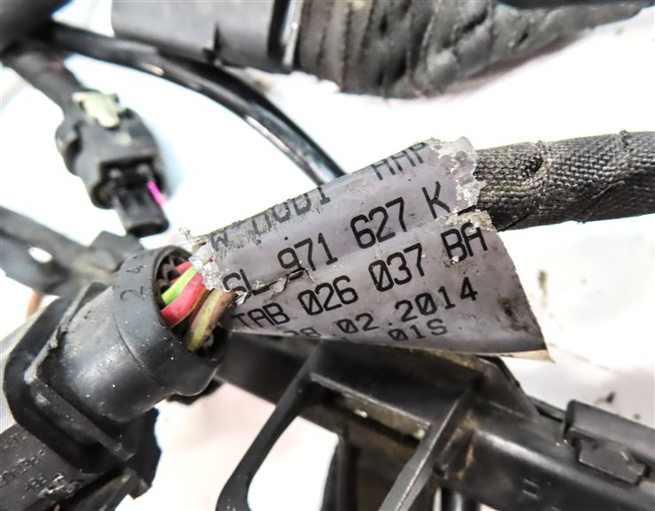 Thumbnail 10: 2015 AUDI A3 (8V) 2.0L (CNTC) ENGINE MOTOR WIRE WIRING HARNESS LOOM
