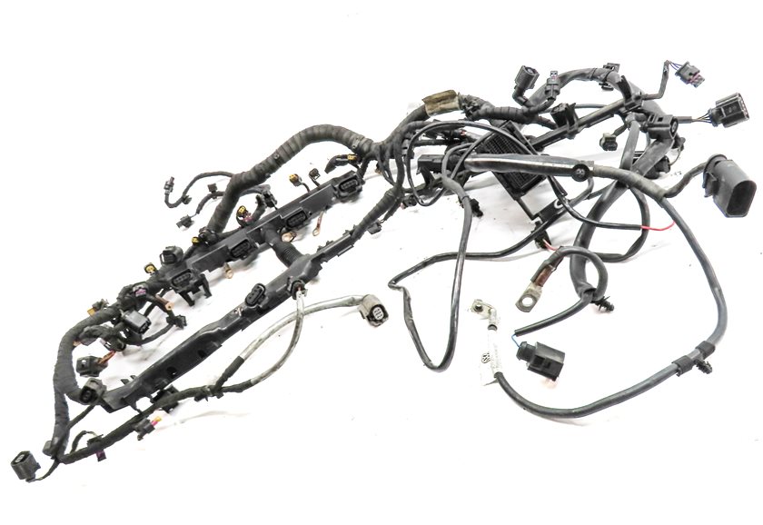 Thumbnail 2: 2015 AUDI A3 (8V) 2.0L (CNTC) ENGINE MOTOR WIRE WIRING HARNESS LOOM