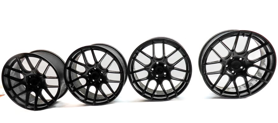 Thumbnail 2: 2015 AUDI A3 (8V) AFTERMARKET AODHAN AH-X 18X8.5 INCH FRONT/REAR WHEEL RIM SET/4