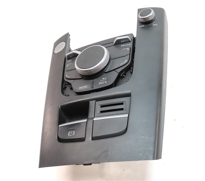 Thumbnail 3: 16-18 AUDI A3 E-TRON (8V 8VF) RADIO STEREO MMI CONTROL SWITCH KNOB BUTTON PANEL