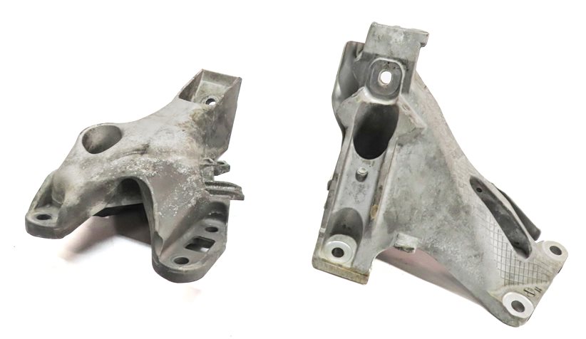 2012 BMW X5 (E70) 3.0L (N55) ENGINE MOTOR MOUNT SUPPORT BRACKET SET/2