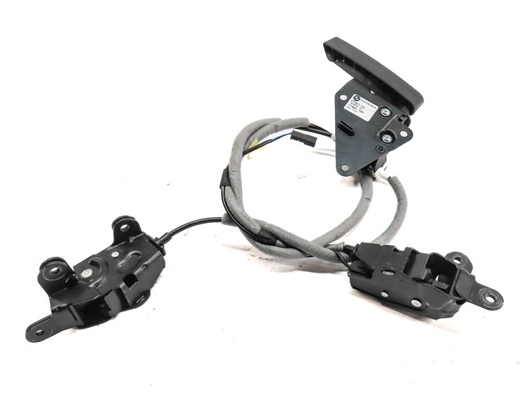Thumbnail 2: 2012 BMW X5 (E70) REAR TRUNK LIFTGATE HATCH LID LATCH SET w/ RELEASE HANDLE