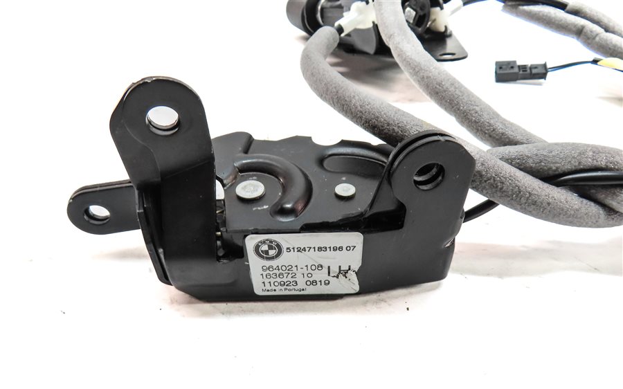 Thumbnail 9: 2012 BMW X5 (E70) REAR TRUNK LIFTGATE HATCH LID LATCH SET w/ RELEASE HANDLE