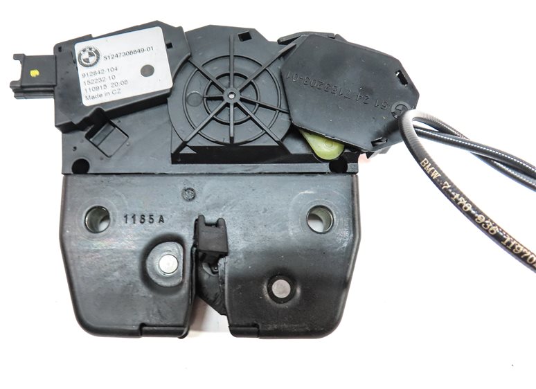 Thumbnail 6: 2012 BMW X5 (E70) REAR TRUNK LIFTGATE HATCH LID LOCK LATCH ACTUATOR w/CABLE