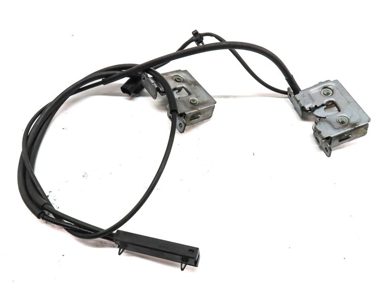 Thumbnail 4: 2012 BMW X5 (E70) FRONT HOOD BONNET LID SAFETY LATCH CABLE SET/2