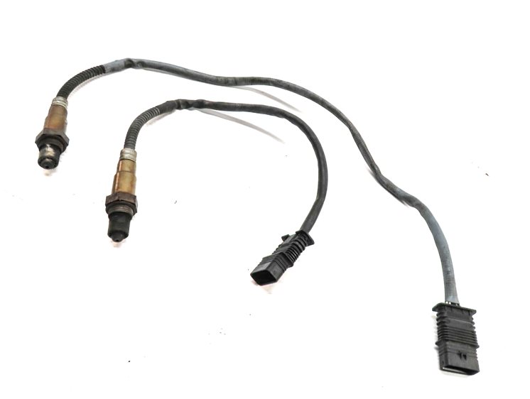 12 BMW X5 (E70) 3.0L (N55) ENGINE MOTOR OXYGEN O2 LAMBDA PROBE WIRE SENSOR SET/2