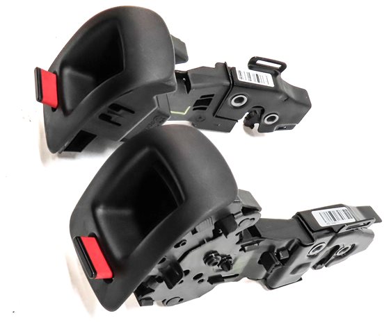 Thumbnail 4: 12 BMW X5 (E70) REAR 2ND ROW LEFT & RIGHT FOLDING SEAT BACK RELEASE LATCH SET/2