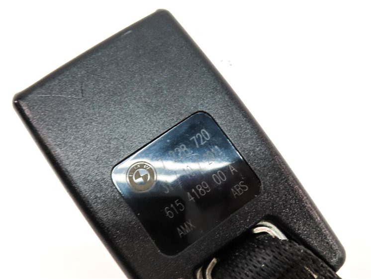 Thumbnail 13: 12 BMW X5 E70 REAR 2ND ROW LEFT CENTER RIGHT SEAT SEATBELT BUCKLE RECEIVER SET/3