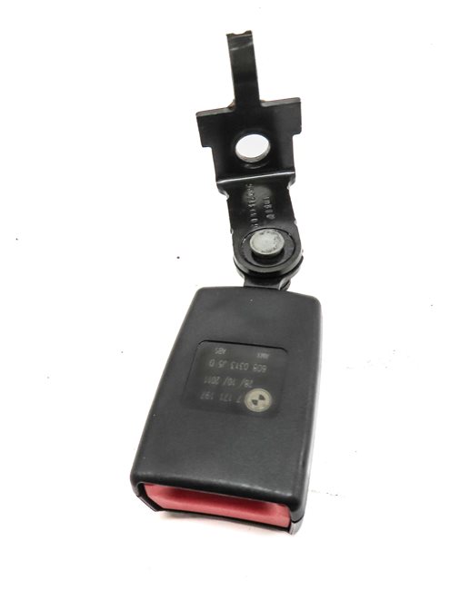 Thumbnail 8: 12 BMW X5 E70 REAR 2ND ROW LEFT CENTER RIGHT SEAT SEATBELT BUCKLE RECEIVER SET/3