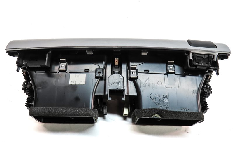 Thumbnail 4: 2012 BMW X5 (E70) FRONT CENTER DASH HEAT AIR AC HVAC DUAL VENT (Black)