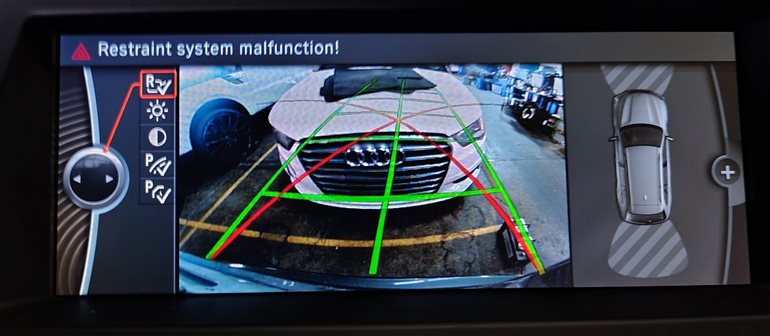 Thumbnail 2: 09-18 BMW 2 3 4 5 7 M5 X3 X5 X6 (F01 F07 F10 F15 F16 F30 F32) REARVIEW CAMERA