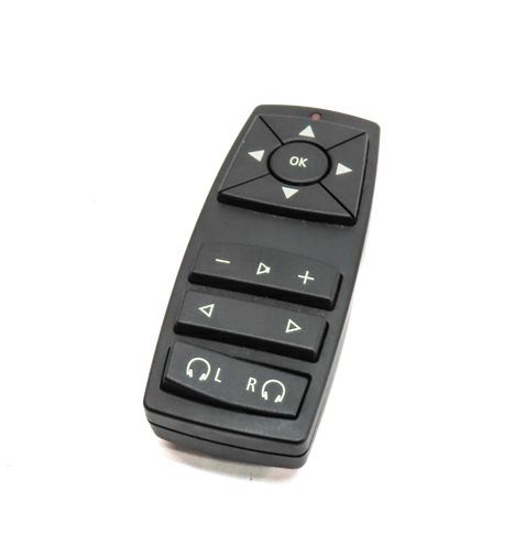 2012 BMW X5 (E70) REAR ENTERTAINMENT DVD MEDIA CENTER REMOTE CONTROL