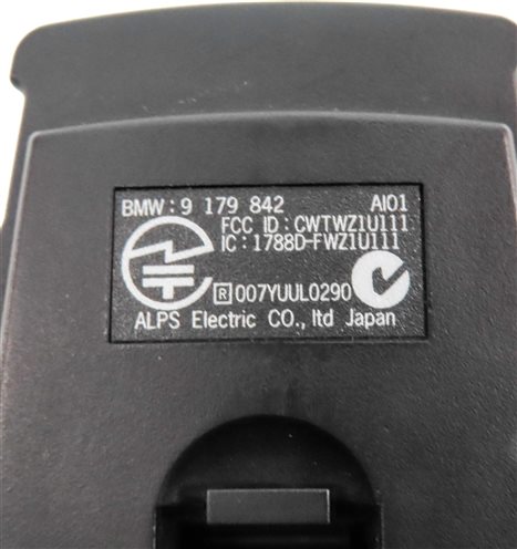 Thumbnail 5: 2012 BMW X5 (E70) REAR ENTERTAINMENT DVD MEDIA CENTER REMOTE CONTROL