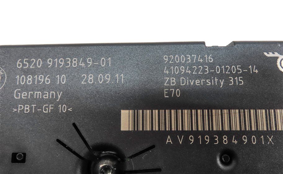 Thumbnail 5: 2012 BMW X5 (E70) RADIO STEREO ANTENNA DIVERSITY AMP AMPLIFIER