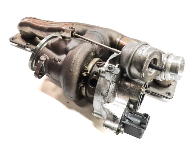 2011-2014 BMW X5 X6 (E70 E71) 3.0L N55 TURBO ENGINE TURBOCHARGER w/ MANIFOLD