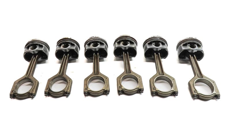 Thumbnail 6: 2010-2014 BMW 1/3/4/5/6/7/X1/X3/X5/X6 3.0L N55 TURBO ENGINE PISTON & ROD SET 6