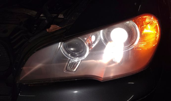 Thumbnail 2: 2012-2013 BMW X5 (E70) FRONT LEFT DRIVER HID XENON ADAPTIVE HEADLIGHT LIGHT LAMP