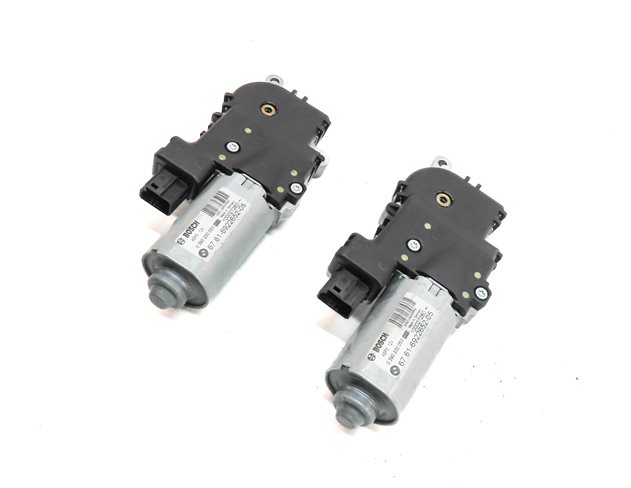 04-13 BMW X5 E53 E70 04-11 X3 (F25) PANORAMIC GLASS SUNROOF SUN ROOF MOTOR SET 2
